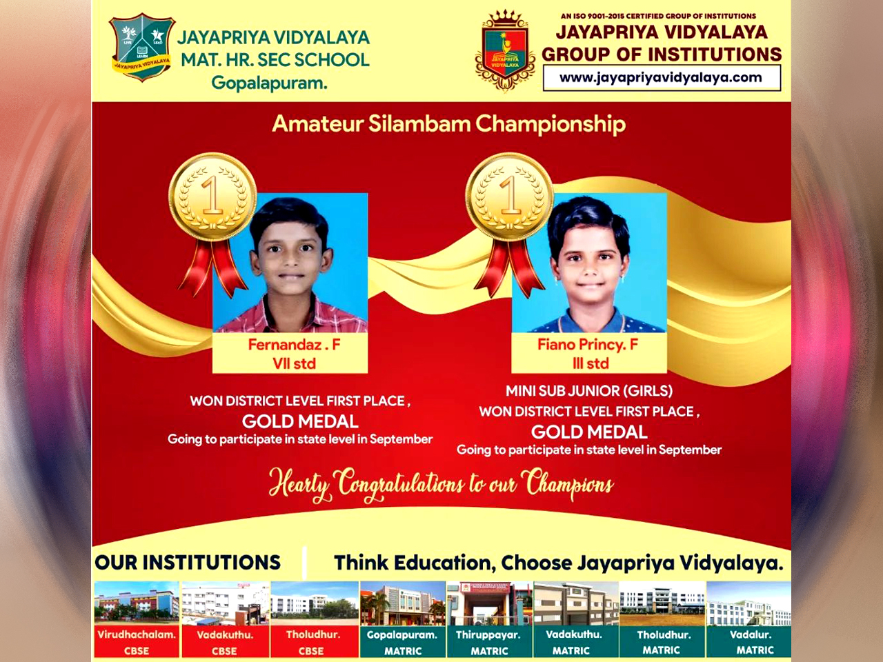 Amateur Silambam Championship